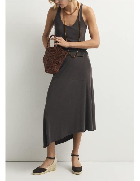 FALDA ARTEMISA MARRON