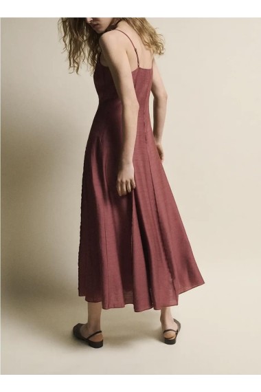 VESTIDO OFELIA TEJA 2