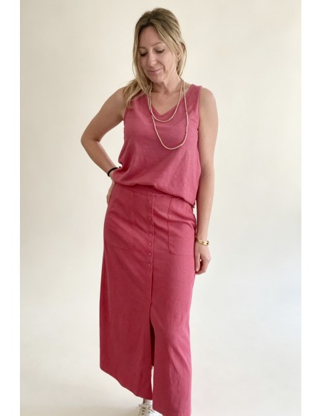 TOP ALGODON FLAME FRESA