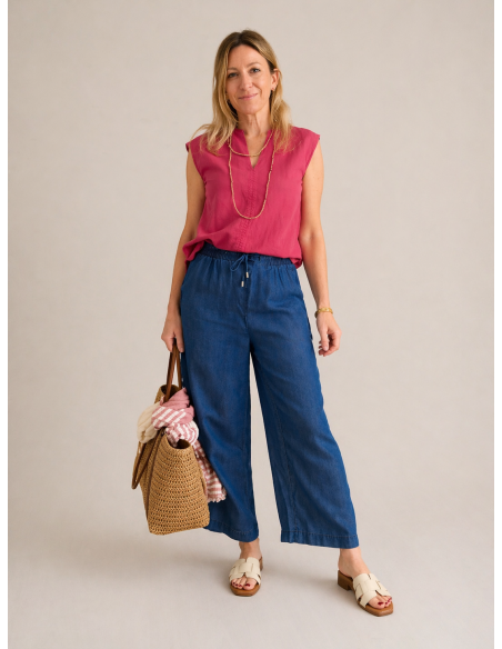 PANTALON TENCEL DENIM