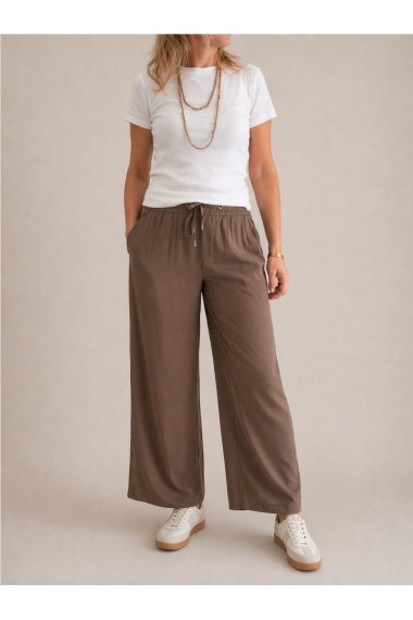 PANTALON VISCOSA CAQUI