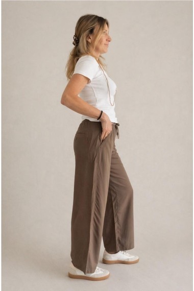 PANTALON VISCOSA CAQUI