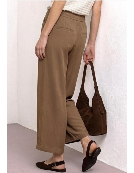 PANTALON VISCOSA CAQUI