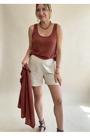 TOP NEFORA TERRACOTA