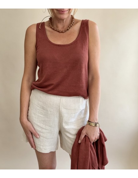 TOP NEFORA TERRACOTA