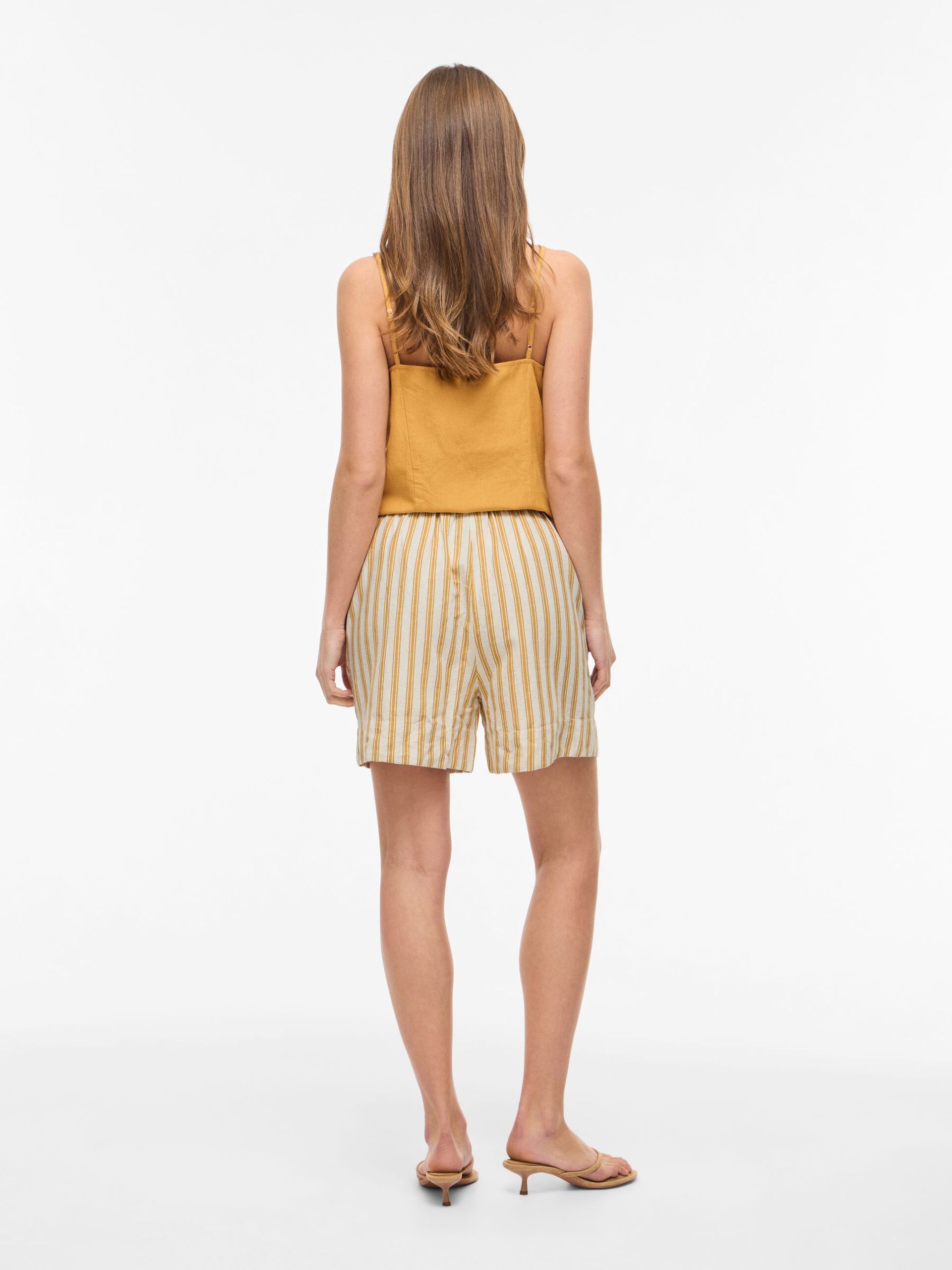 Shorts cotton rayas