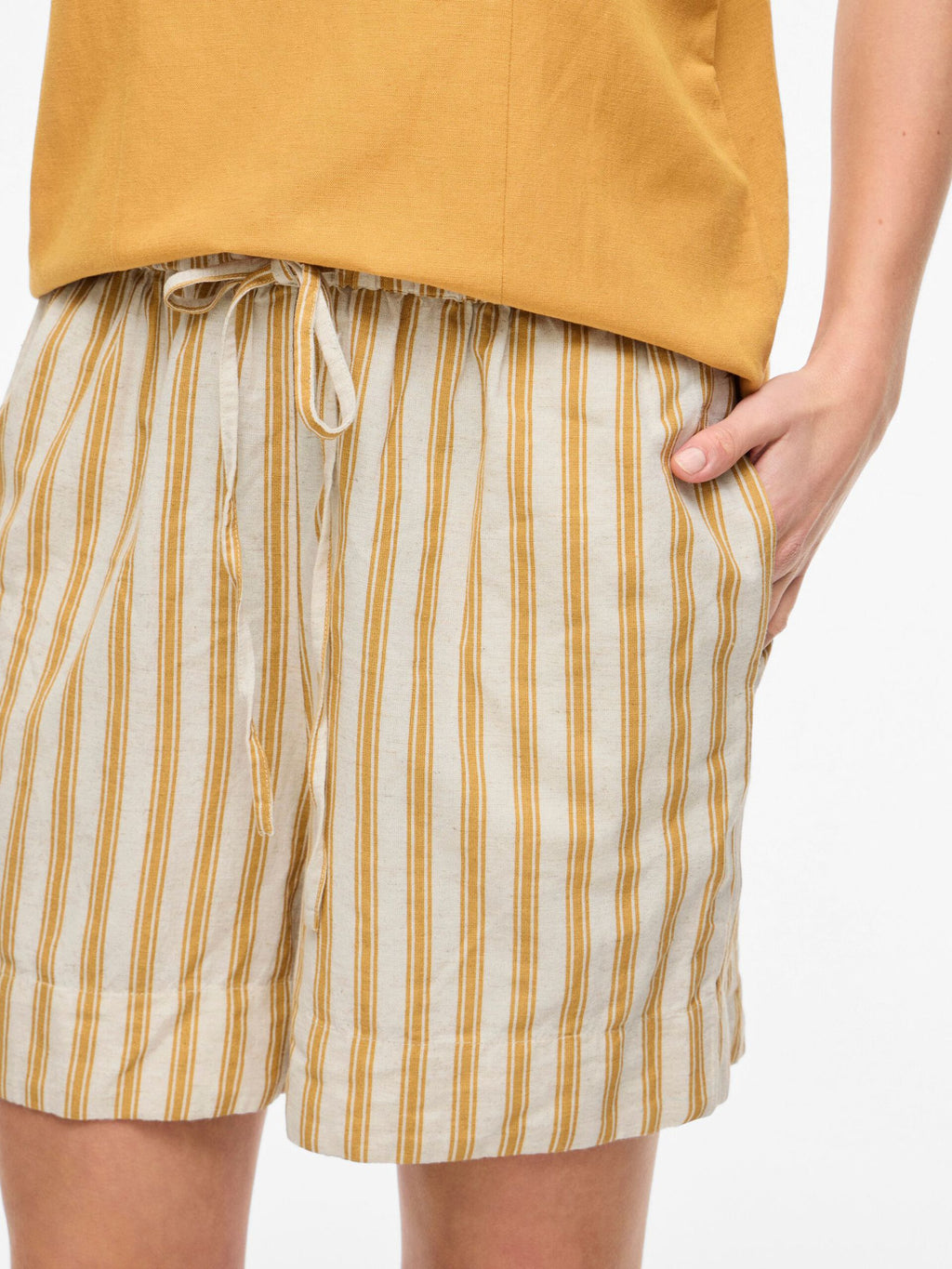 Shorts cotton rayas