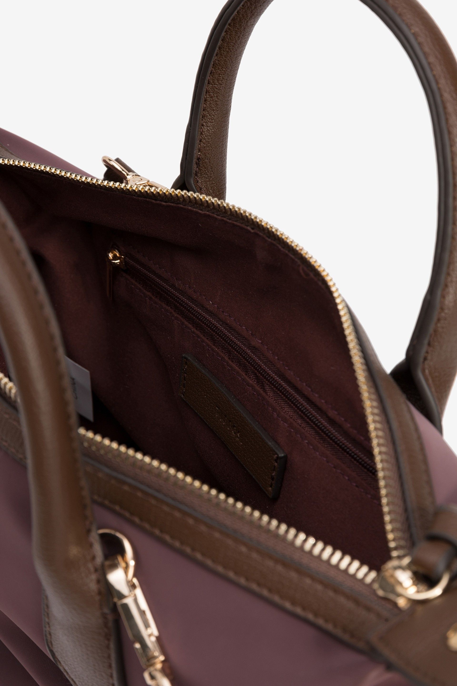 Bolso burdeos charm