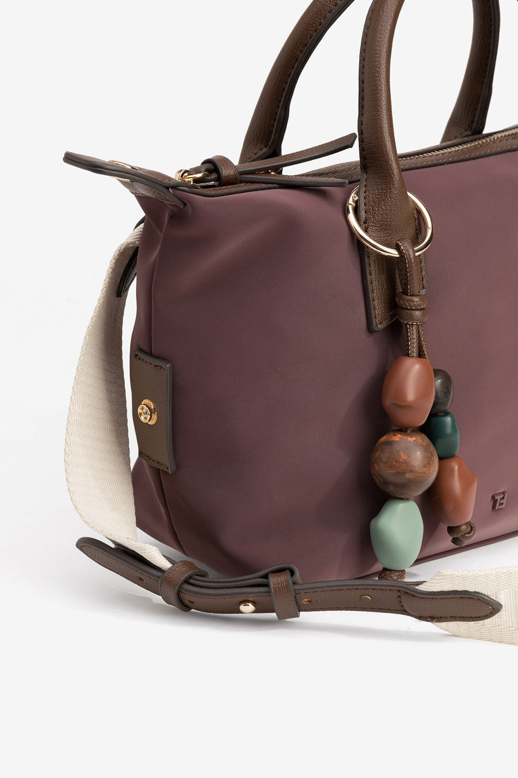 Bolso burdeos charm