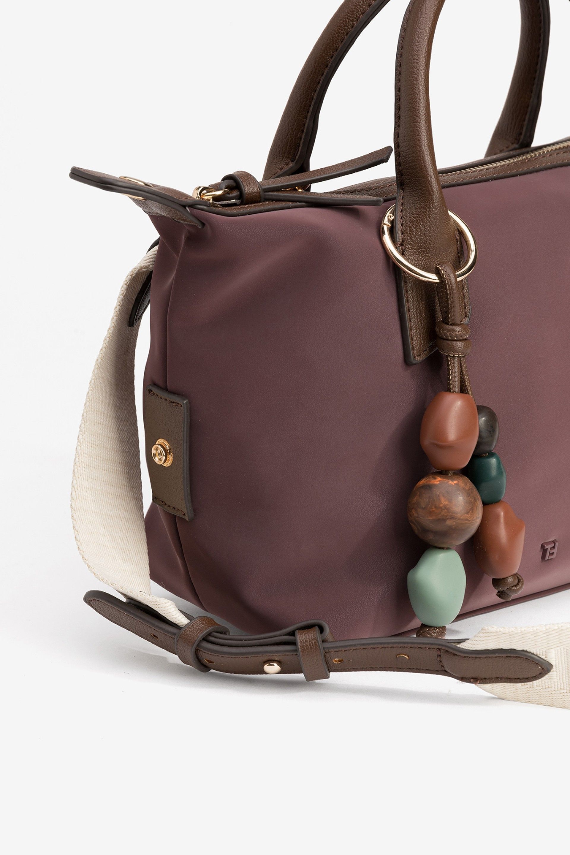 Bolso burdeos charm