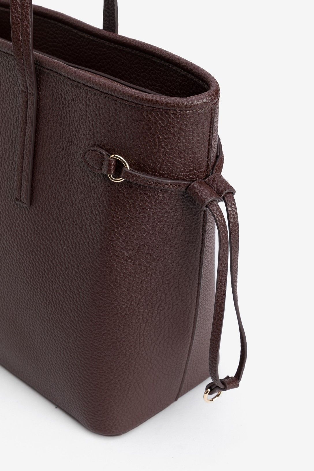 Bolso shopper burdeos