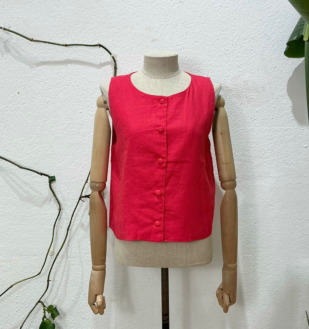 Chaleco lino
