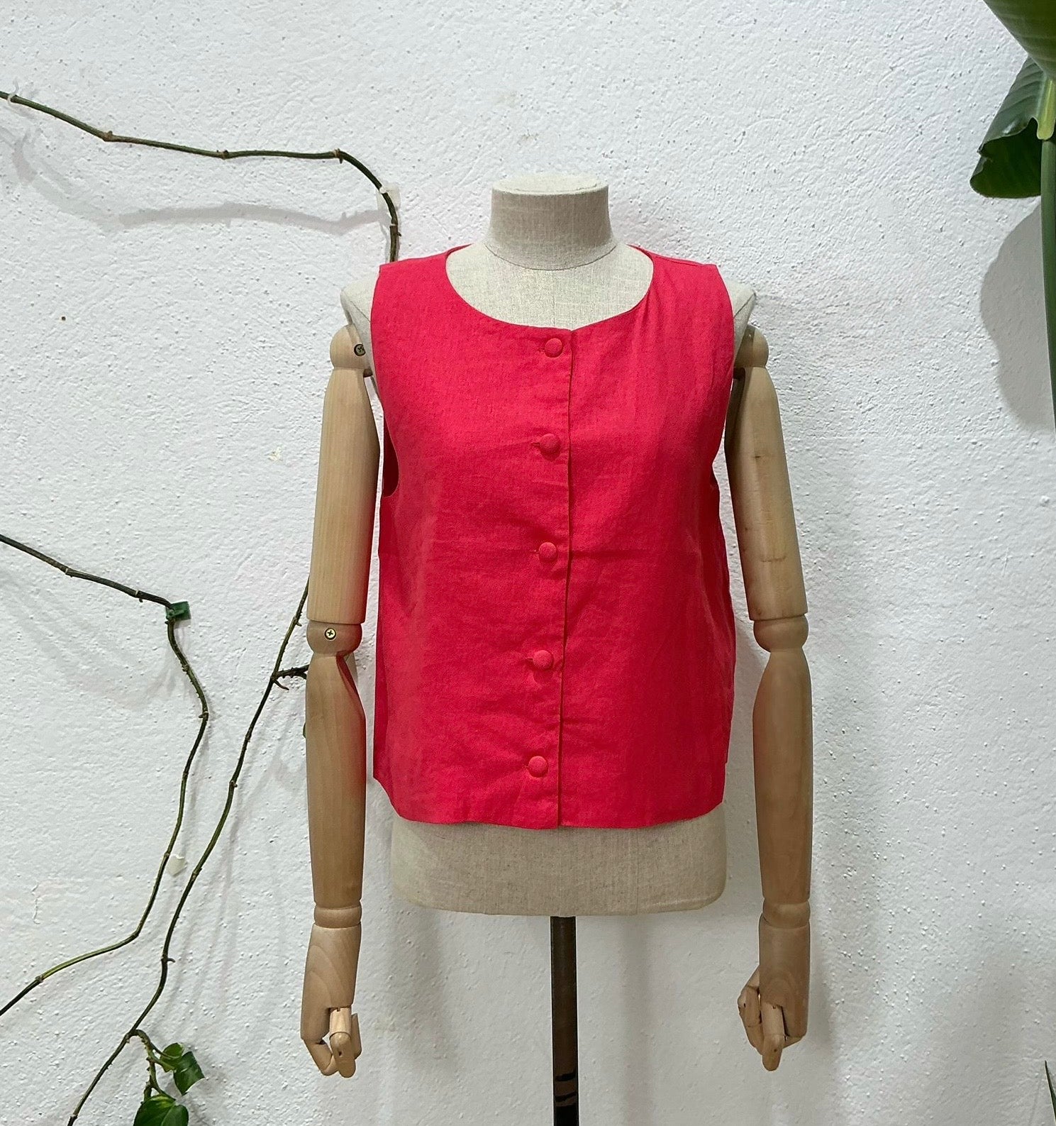 Chaleco lino