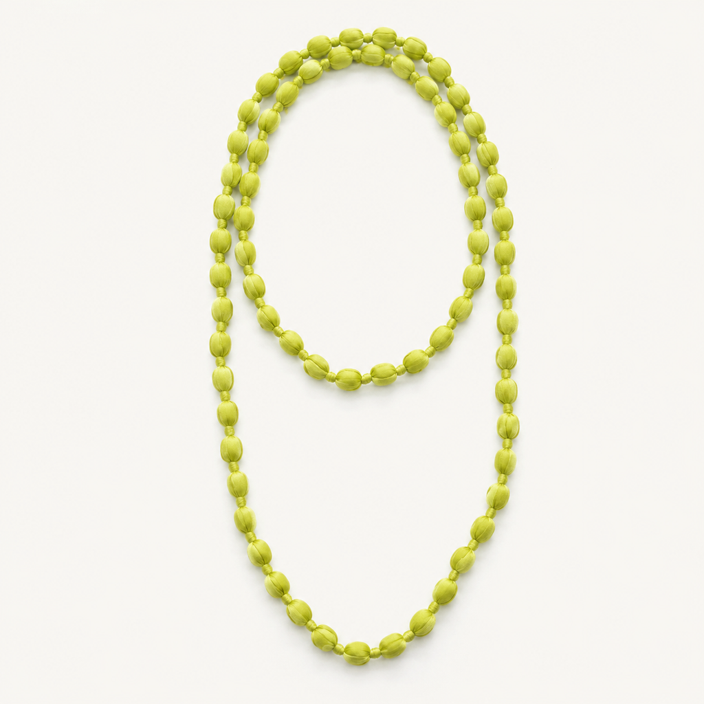 Collar largo bolas