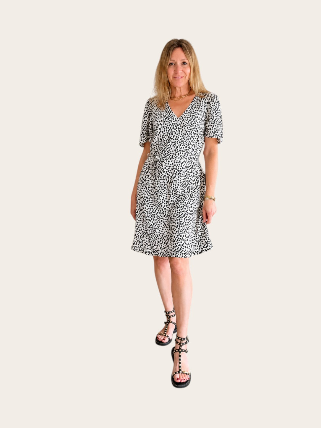 Vestido camisero Dots