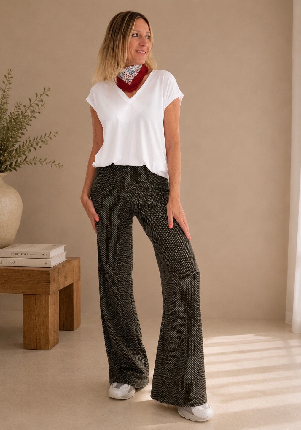 Pantalón de punto