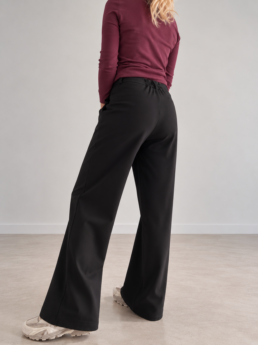 Pantalón Milano de punto negro