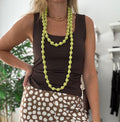 Collar largo bolas