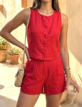 Chaleco lino